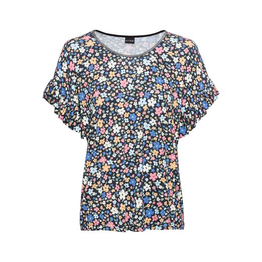Shirt w kwiaty Bonprix 40/42