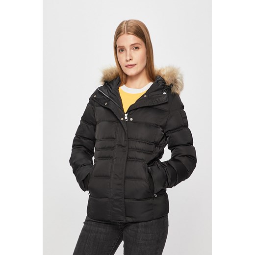 Kurtka damska Calvin Klein tkaninowa czarna casual