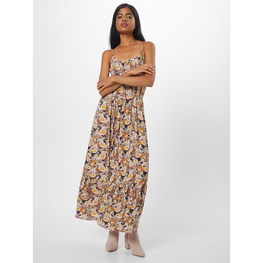 Sister'S Point sukienka na spacer z okrągłym dekoltem casual oversize'owa midi