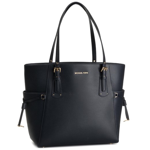 Shopper bag czarna Michael Kors elegancka mieszcząca a7
