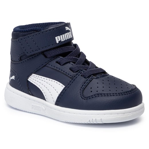 Puma buty sportowe dziecięce na rzepy jesienne z tworzywa sztucznego bez wzorów