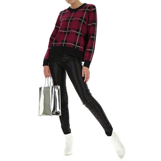 Michael Kors Sweter dla Kobiet Na Wyprzedaży, granat (owoc), Bawełna, 2019, 40 M