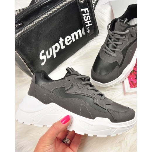 Buty sportowe damskie Bella Paris sneakersy płaskie młodzieżowe