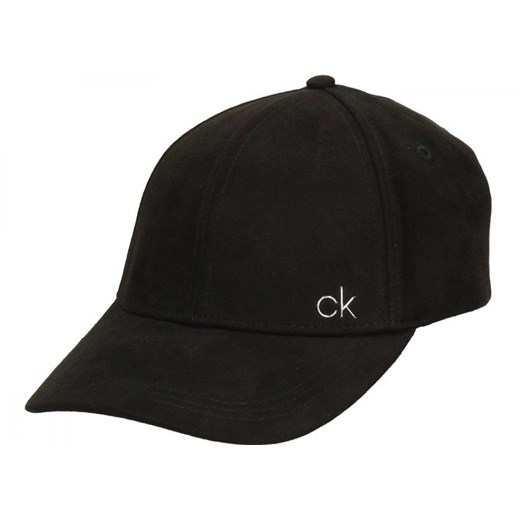 Czarne czapka z daszkiem damska Calvin Klein
