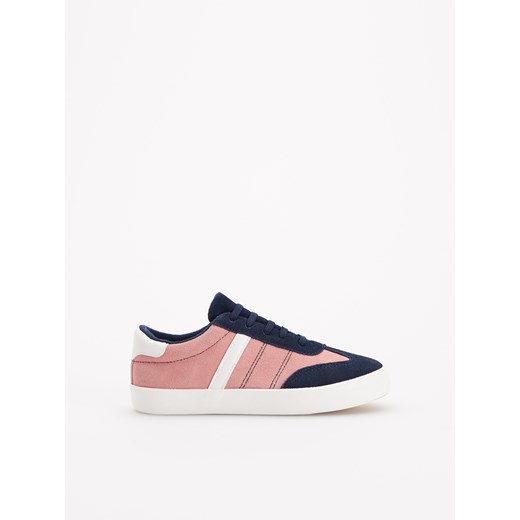 Reserved - Skórzane sneakersy - Różowy Reserved 38