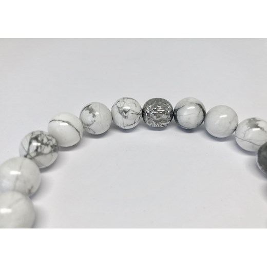 Bransoletka White Howlite Lena Gorzycka Jewels L EleganckiPan.com.pl