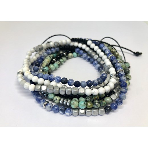 Bransoletka African Turquoise Double Lena Gorzycka Jewels XS EleganckiPan.com.pl