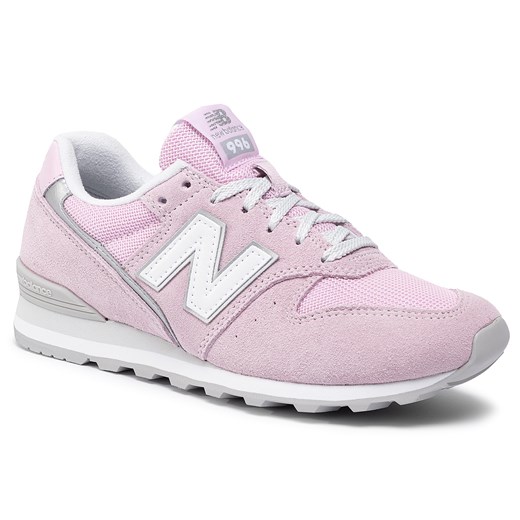 Buty sportowe damskie New Balance sznurowane płaskie bez wzorów