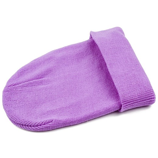 CZAPKA BEANIE HAT jasny fiolet iloko-pl fioletowy jesień