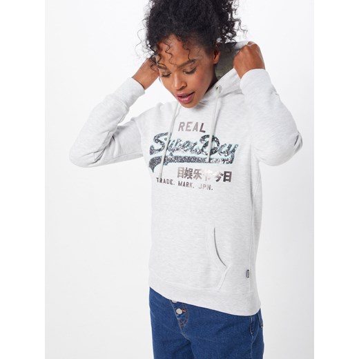 Bluza damska biała Superdry krótka