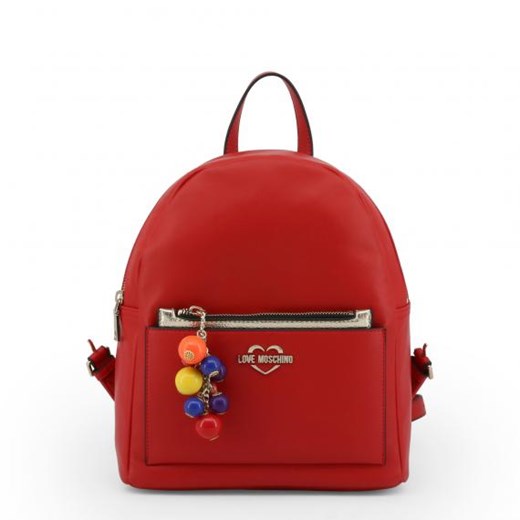 Plecak czerwony Love Moschino