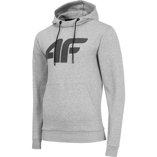 Bluza męska H4Z19 BLM073 4F (chłodny jasny szary melanż) 4F L wyprzedaż SPORT-SHOP.pl