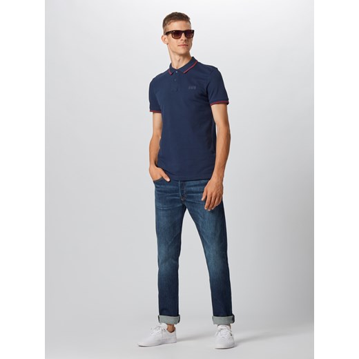 T-shirt męski granatowy Tom Tailor Denim z krótkim rękawem
