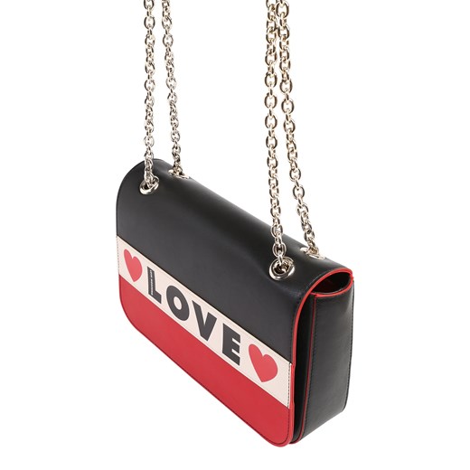 Kopertówka Love Moschino ze skóry