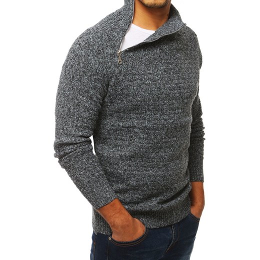 Sweter męski Dstreet bez wzorów