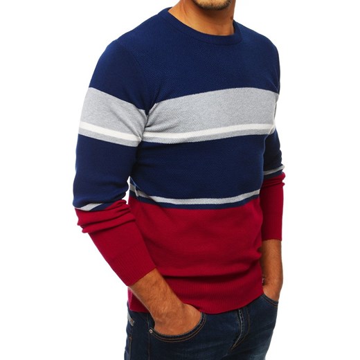 Sweter męski Dstreet wielokolorowy