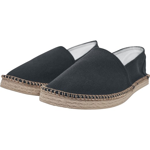 Espadryle damskie Urban Classics z tkaniny bez wzorów na płaskiej podeszwie