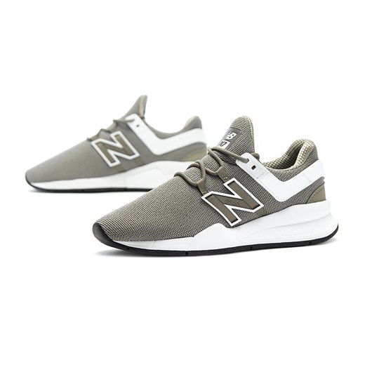 Buty sportowe damskie New Balance w stylu casual na płaskiej podeszwie sznurowane