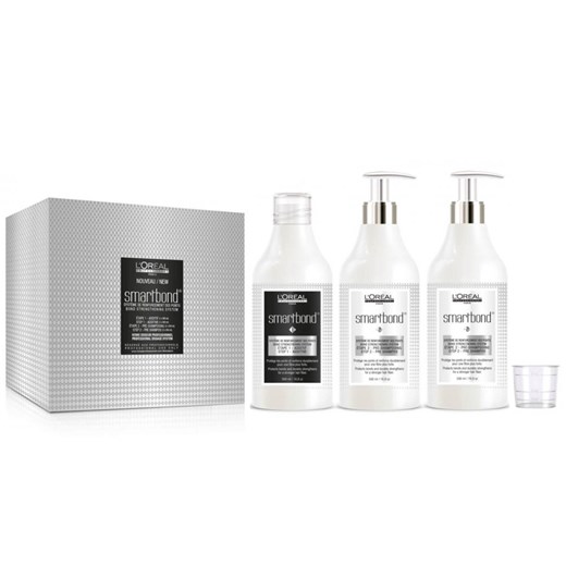Loreal Smartbond Set | Zestaw wzmacniający włosy podczas koloryzacji i rozjaśniania: krok 1 Additive 500ml + krok 2 Pre-Shampoo 2x500ml L'Oreal Paris Estyl.pl