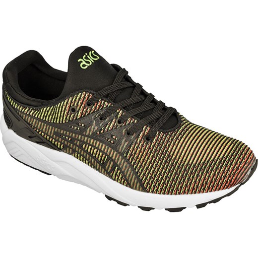 Buty sportowe męskie zielone Asics gel kayano sznurowane