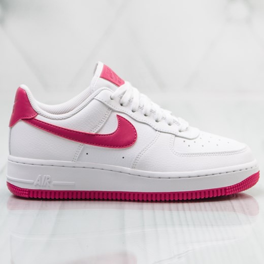 Buty sportowe damskie Nike do biegania air force sznurowane gładkie na płaskiej podeszwie