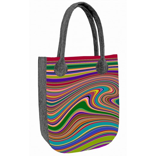torba filcowa z nadrukiem Bertoni U ptakmoda.com