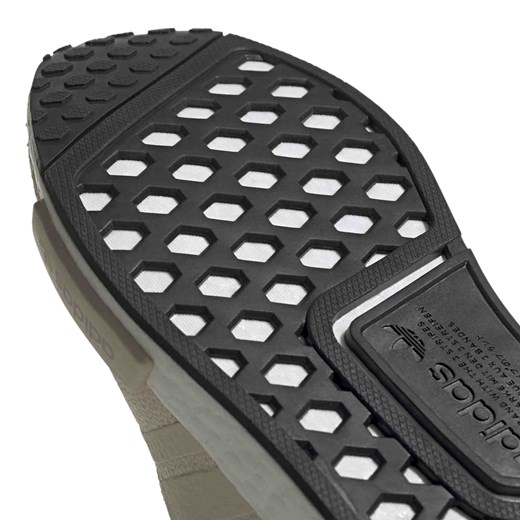 Buty sportowe damskie Adidas nmd beżowe płaskie z koronką