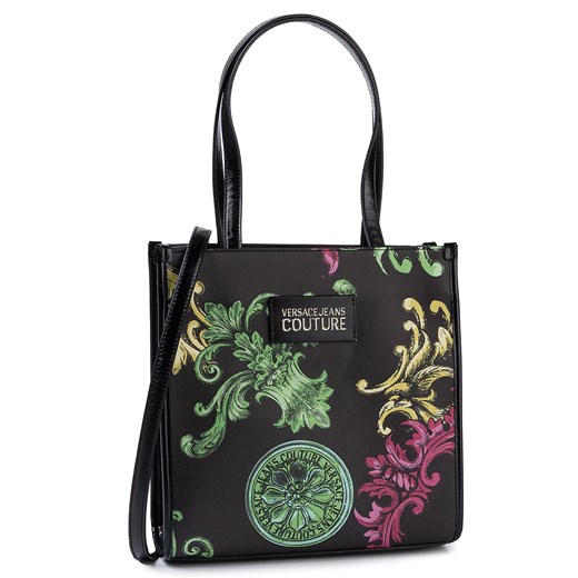 Shopper bag Versace Jeans mieszcząca a7 z nadrukiem w stylu młodzieżowym
