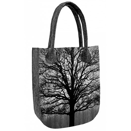 Shopper bag Ptakmoda.com bez dodatków do ręki