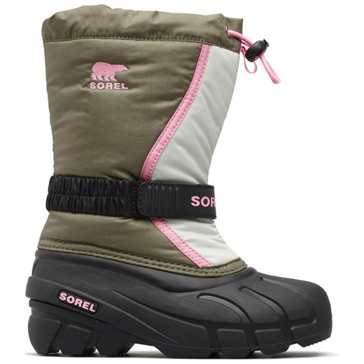 Buty zimowe dziecięce Sorel śniegowce na rzepy