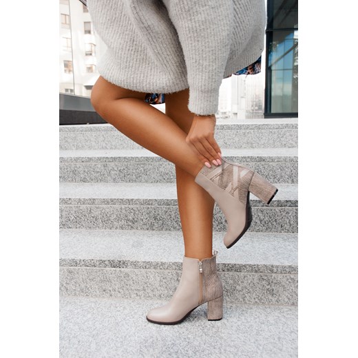 Botki Cassia cappuccino Saway 37