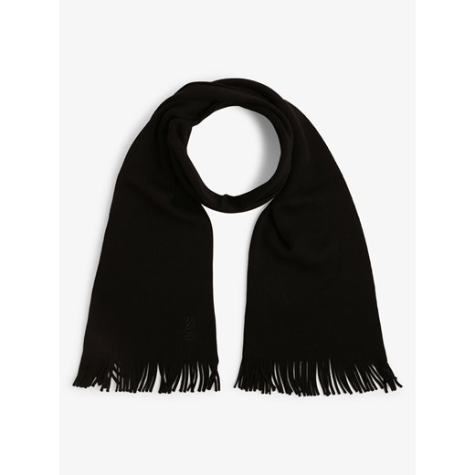 BOSS Casual - Szalik męski – Albas-B, czarny Boss Casual One Size vangraaf