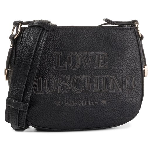 Listonoszka czarna Love Moschino