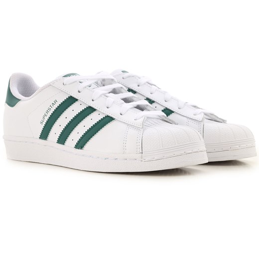 Adidas Buty Dziecięce dla Chłopców Na Wyprzedaży, biały, Skóra, 2019, Child 2.5 - Ita 34