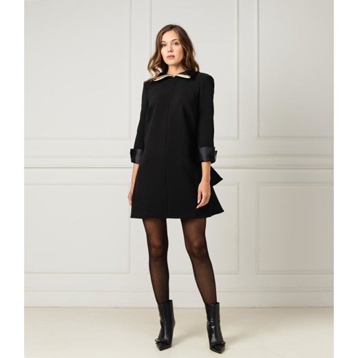 Sukienka Elisabetta Franchi mini z długim rękawem