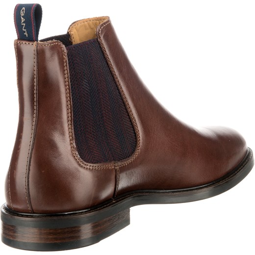 Buty zimowe męskie Gant bez zapięcia ze skóry jesienne