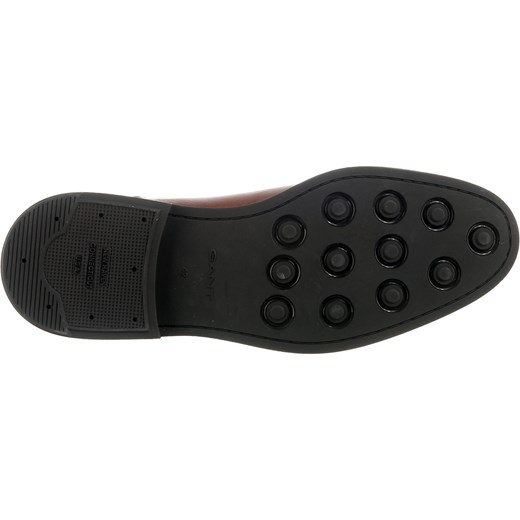 Buty zimowe męskie Gant ze skóry eleganckie bez zapięcia