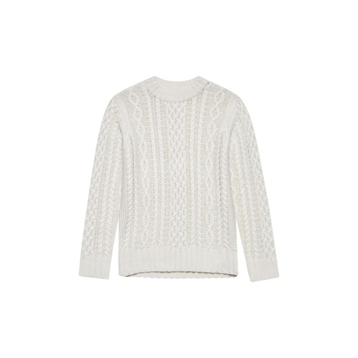 Sweter damski z okrągłym dekoltem