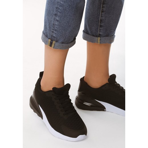 Buty sportowe damskie Born2be do biegania na płaskiej podeszwie sznurowane bez wzorów