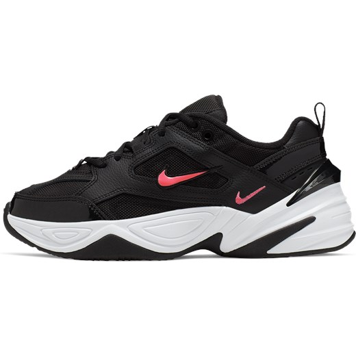 Buty sportowe damskie Nike bez wzorów czarne płaskie