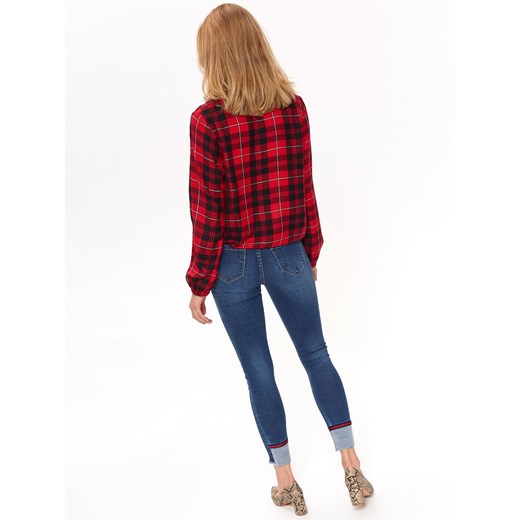 Jeansy damskie niebieskie Top Secret
