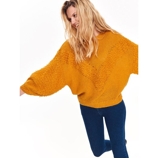 Sweter z bufiastym rękawem Top Secret 34/36 okazja