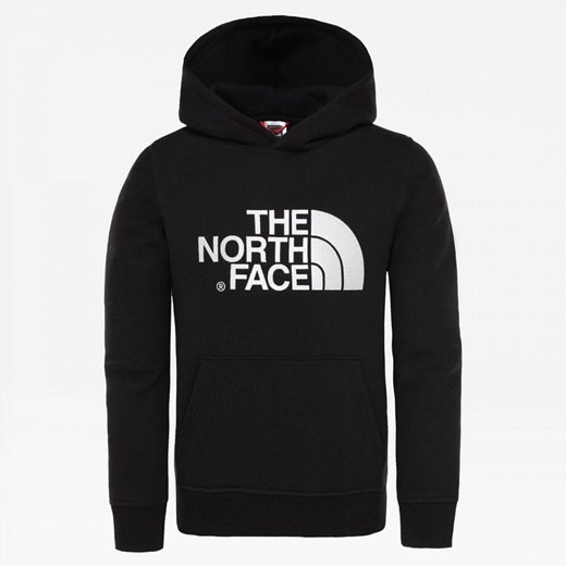 The North Face Bluza dziecięca DREW PEAK PO 110 - 122 czarna , BEZPŁATNY ODBIÓR: WROCŁAW! The North Face 122-134 Mall