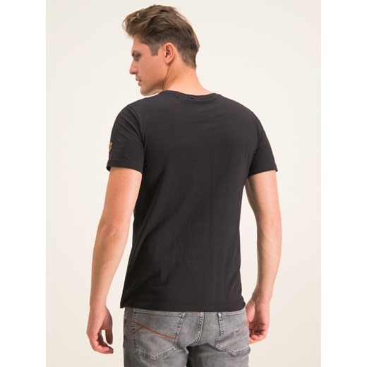 T-shirt męski Lamborghini z krótkim rękawem