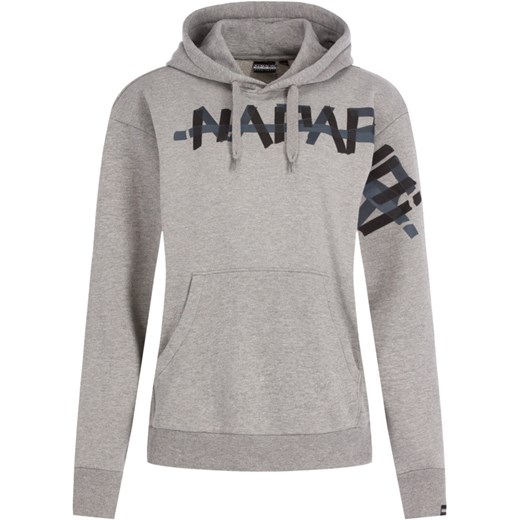 Bluza damska Napapijri szara z napisami