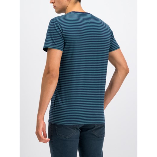 T-shirt męski Tommy Jeans z krótkimi rękawami zielony