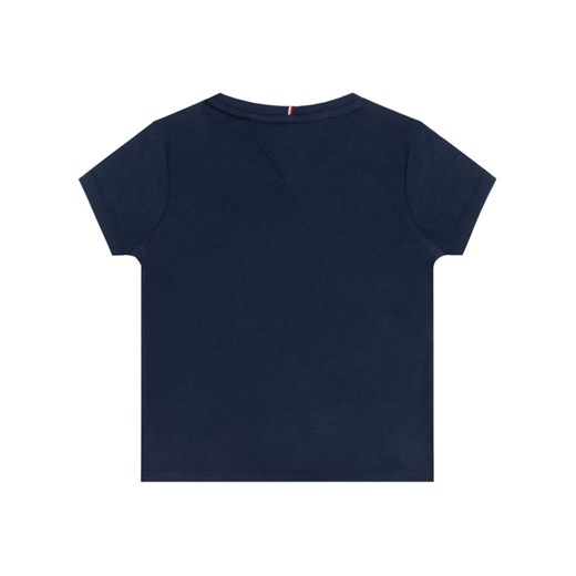 Bluzka dziewczęca Tommy Hilfiger bez wzorów na lato
