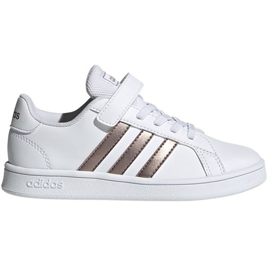 Trampki dziecięce Adidas w paski wiązane