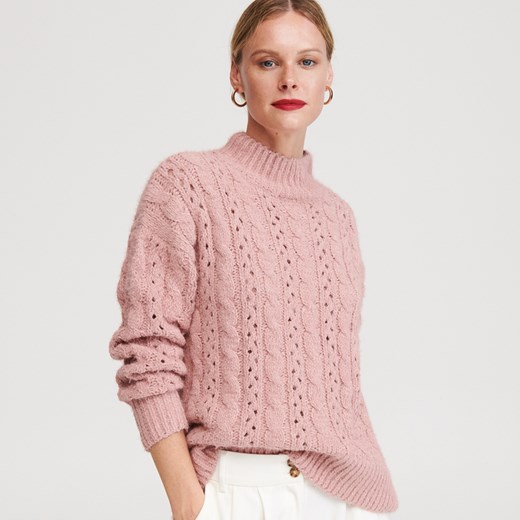 Reserved sweter damski gładki