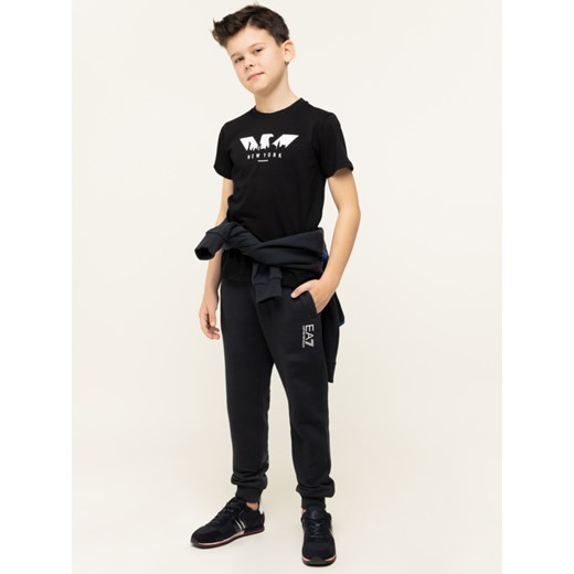 Bluzka dziewczęca Emporio Armani z krótkim rękawem